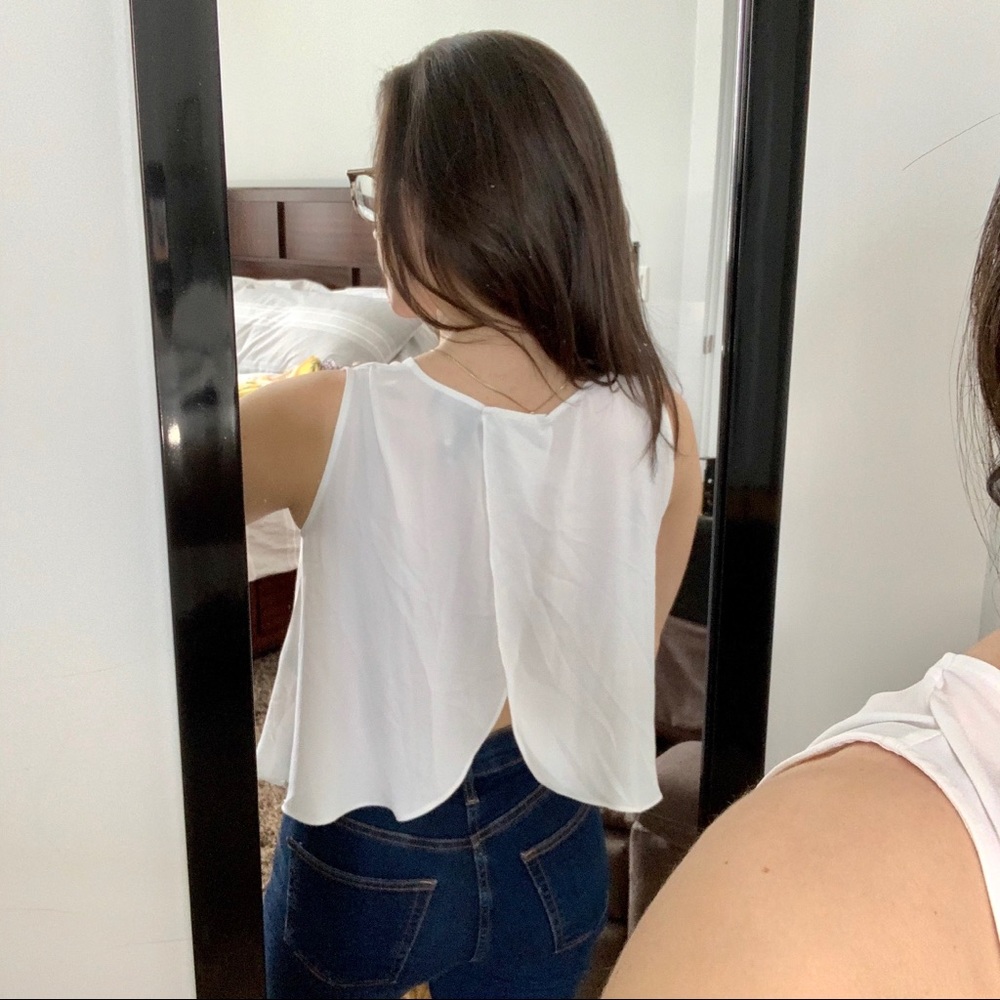 Open Back Tank Top - Picture 2 of 7